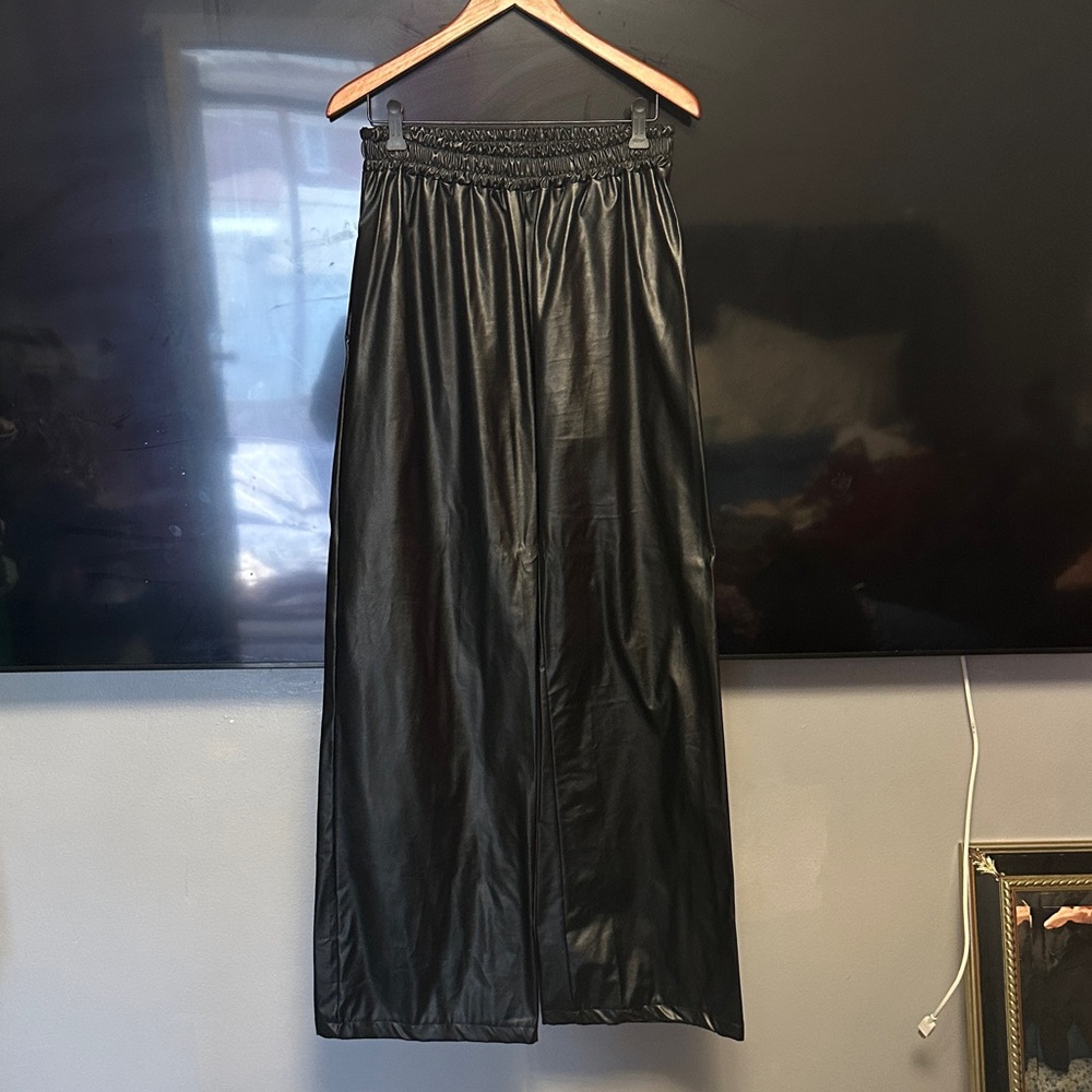 Elegant Black Women's Wide Leg Pants